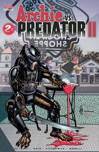 Archie vs. Predator II #2 (Chaykin Cover)