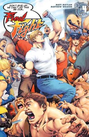 Final Fight #4 (Weldon Cover)