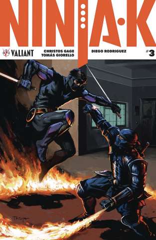 Ninja-K #3 (Troya Cover)