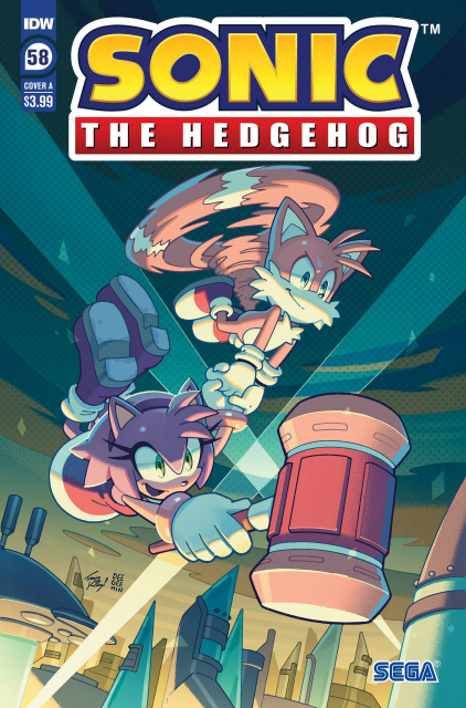 Sonic the Hedgehog #58 (Yardley Cover)