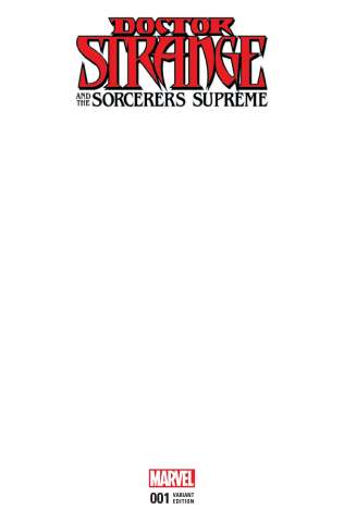 Doctor Strange and the Sorcerers Supreme #1 (Blank Cover)