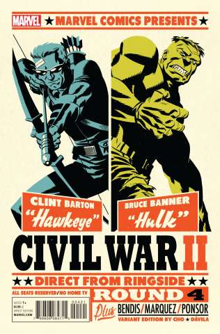 Civil War II #4 (Micheal Cho Cover)