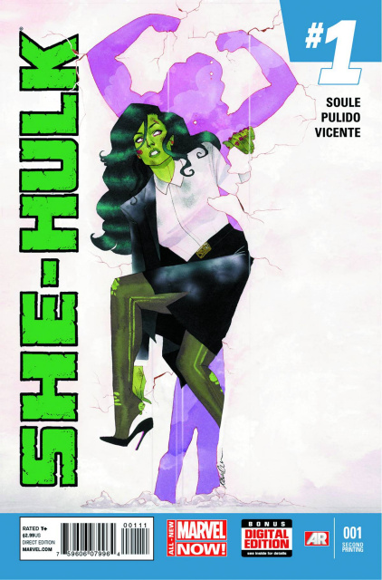 She-Hulk #1 (2nd Printing)
