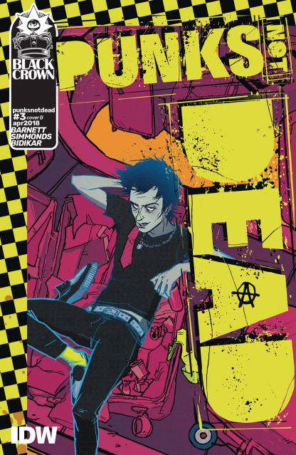 Punk's Not Dead #3 (Wu Cover)