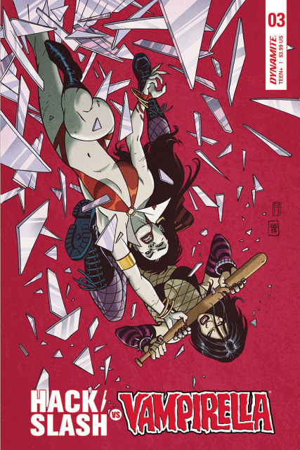 Hack/Slash vs. Vampirella #3 (Sudzuka Cover)