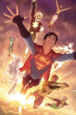 The Legion of Super Heroes #7 (Card Stock Alex Garner Cover)