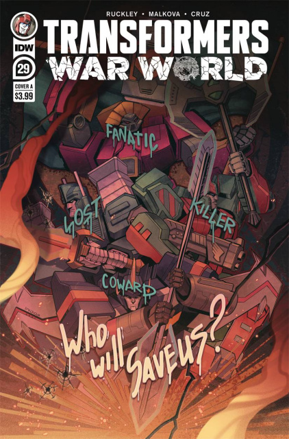The Transformers #29 (Malkova Cover)