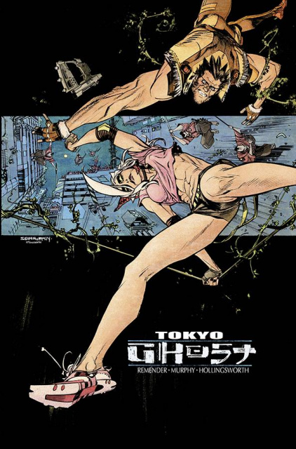 Tokyo Ghost #2 (Murphy & Hollingsworth Cover)