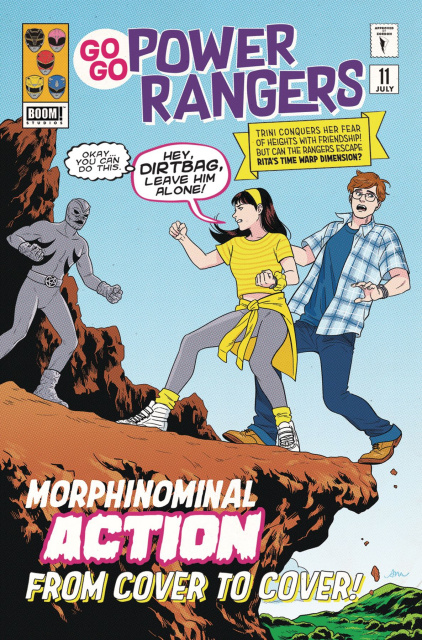 Go, Go, Power Rangers! #11 (Subscription Mok Cover)