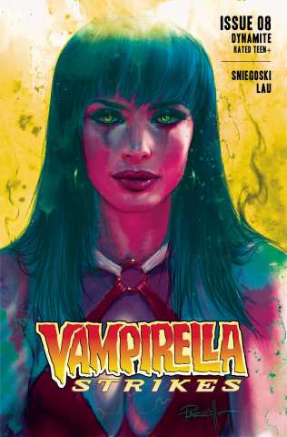 Vampirella Strikes #8 (Parrillo Ultraviolet Cover)