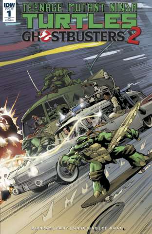 Teenage Mutant Ninja Turtles / Ghostbusters 2 #1 (10 Copy Cover)