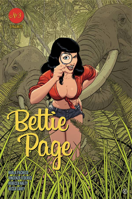 Bettie Page #3 (Kano Cover)