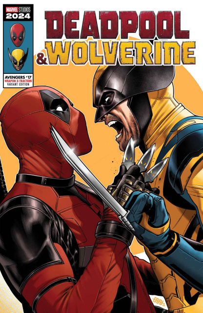 Avengers #17 (Cafu Deadpool and Wolverine Weapon X-Traction Cover)