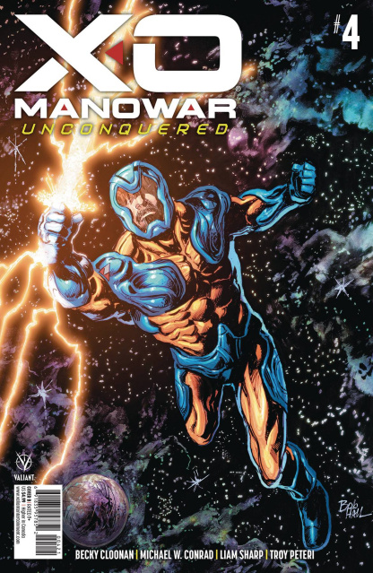 X-O Manowar: Unconquered #4 (Hall Cover)
