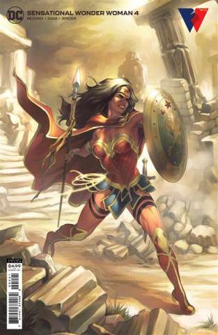 Sensational Wonder Woman #4 (Meghan Hetrick Card Stock Cover)