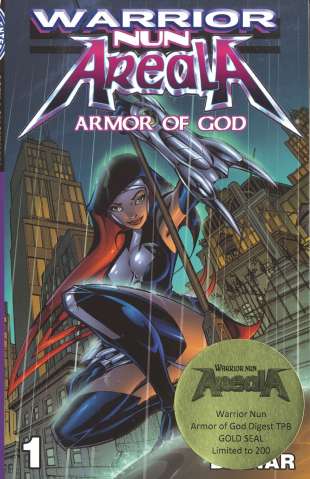 Warrior Nun: Armor of God (Gold Seal Cover)