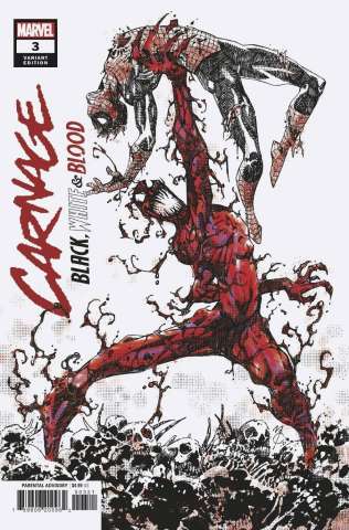 Carnage: Black, White, and Blood #3 (Eastman Cover)