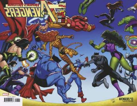 Avengers #13 (Ron Lim Wrap Around Cover)