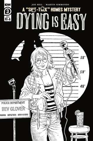 Dying Is Easy #3 (10 Copy B&W Rodriguez Cover)