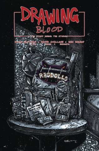 Drawing Blood: Spilled Ink #4 (Eastman Cover)