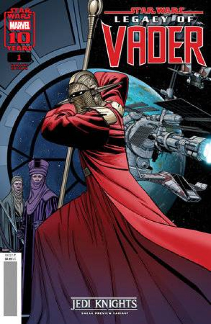 Star Wars: Legacy of Vader #1 (Jedi Knights Sneak Preview Cover)