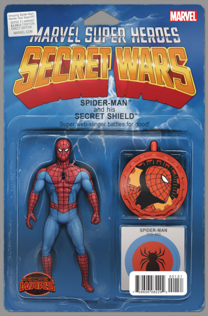 The Amazing Spider-Man: Renew Your Vows #1 (Action Figure Cover)