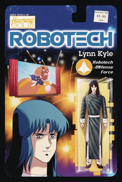 Robotech #16 (Action Figure Cover)