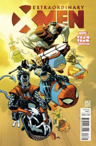 Extraordinary X-Men #13 (Johnson Tsum Tsum Cover)