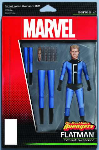 Great Lakes Avengers #1 (Christopher Action Figure Cover)