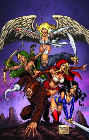 Grimm Fairy Tales: Realm Knights (Reyes Cover)