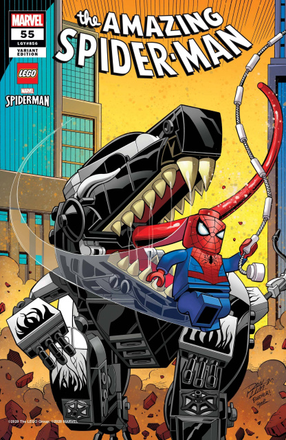 The Amazing Spider-Man #55 (Ron Lim Lego Cover)