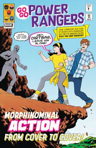 Go, Go, Power Rangers! #11 (Subscription Mok Cover)