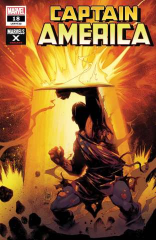 Captain America #18 (Kubert Marvels X Cover)
