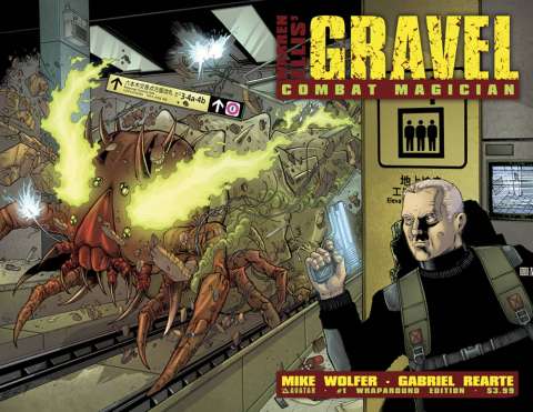Gravel: Combat Magician #1 (Wrap Cover)