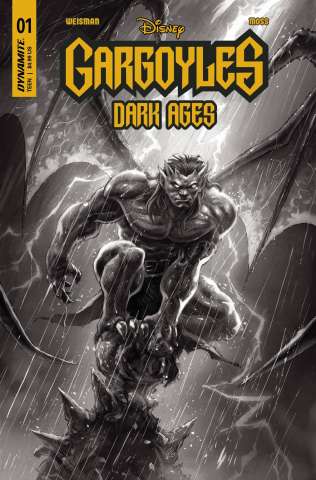 Gargoyles: Dark Ages #1 (15 Copy Quah B&W Cover)