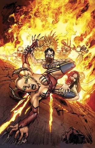 Grimm Fairy Tales: Inferno - The Rings of Hell #2 (Leister Cover)
