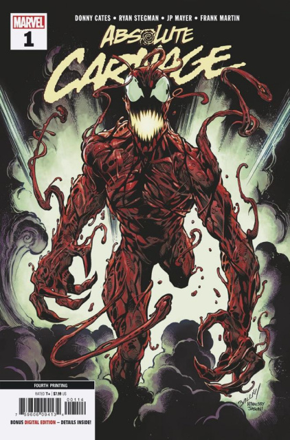 Absolute Carnage #1 (Bagley New Art 4th Printing)