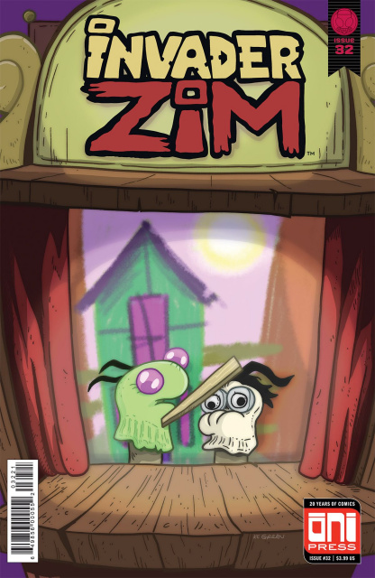 Invader Zim #32 (Green Cover)