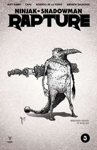 Rapture #3 (10 Copy Character Design Cover)