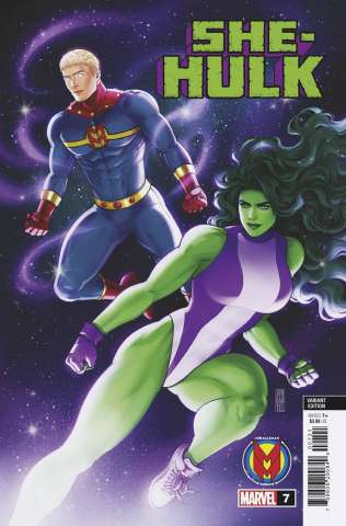 She-Hulk #7 (Bartel Miracleman Cover)