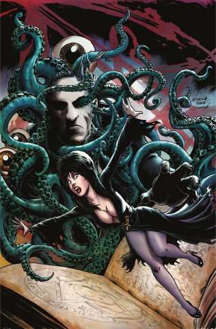 Elvira Meets H.P. Lovecraft #3 (20 Copy Baal Virgin Cover)