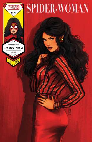 Spider-Woman #10 (Bartel Spider-Woman Womens History Month Cover)