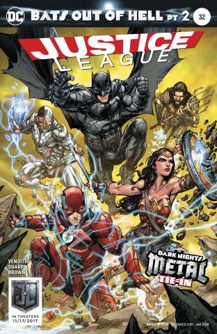 Justice League #32 (Metal Cover)