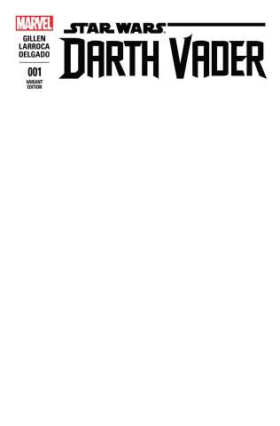 Star Wars: Darth Vader #1 (Blank Cover)