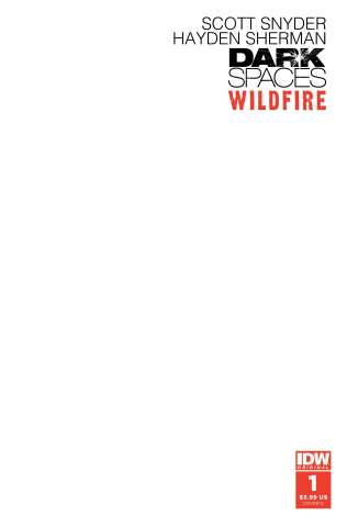 Dark Spaces: Wildfire #1 (Cover E)