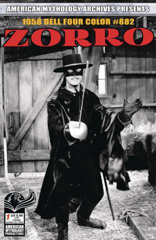 Zorro 1958 Dell Four Color #882 (Limited Cover)