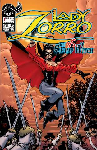 Lady Zorro vs. The Swamp Witch (Limited Edition Cover)