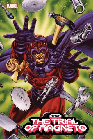 X-Men: The Trial of Magneto #3 (Marvel Masterpieces Cover)