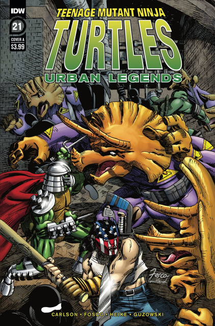 Teenage Mutant Ninja Turtles: Urban Legends #21 (Fosco Cover)