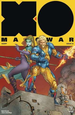 X-O Manowar #22 (Rocafort Cover)
